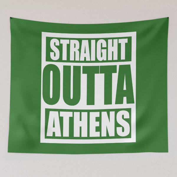 Item preview, Straight Outta Athens TShirt designed and sold by Oles Bielienkyi.
