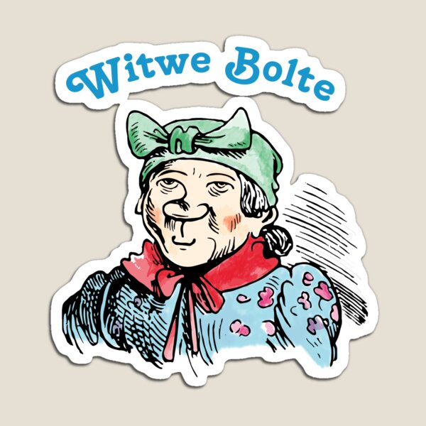 Item preview, Widow Bolte by Wilhelm Busch designed and sold by Mauswohn.