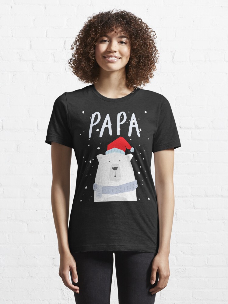 papa bear christmas shirt