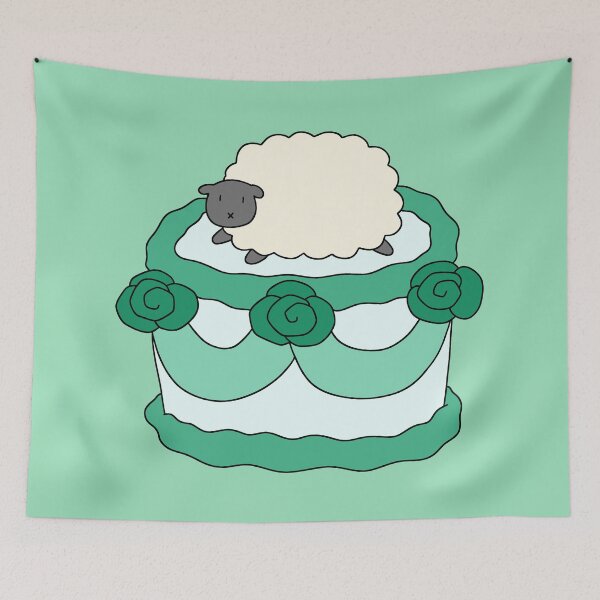 Item preview, Birthday Cake Sheep designed and sold by SaradaBoru.