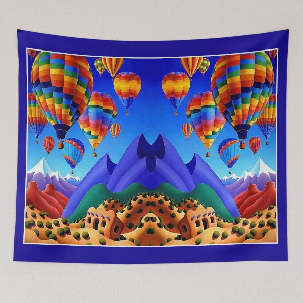 Item preview, HOT AIR BALLOONS : Fantasy Festival Print designed and sold by posterbobs.