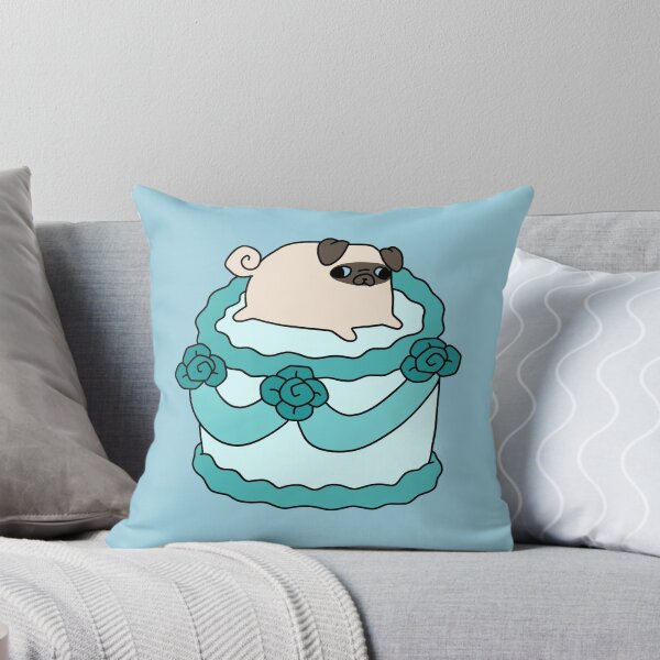Item preview, Birthday Cake Pug  designed and sold by SaradaBoru.