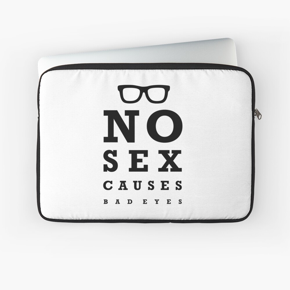 No sex causes bad eyes - eye test