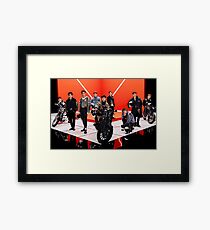 EXO NICHT MEINE TEMPO Gerahmtes Wandbild