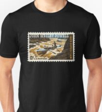 John Wesley Powell 6 Cent US-Briefmarke Slim Fit T-Shirt