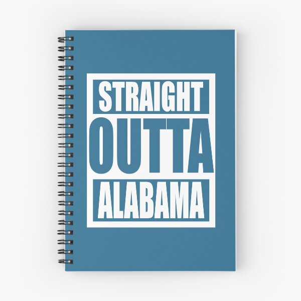 Item preview, Straight Outta Alabama TShirt designed and sold by Oles Bielienkyi.