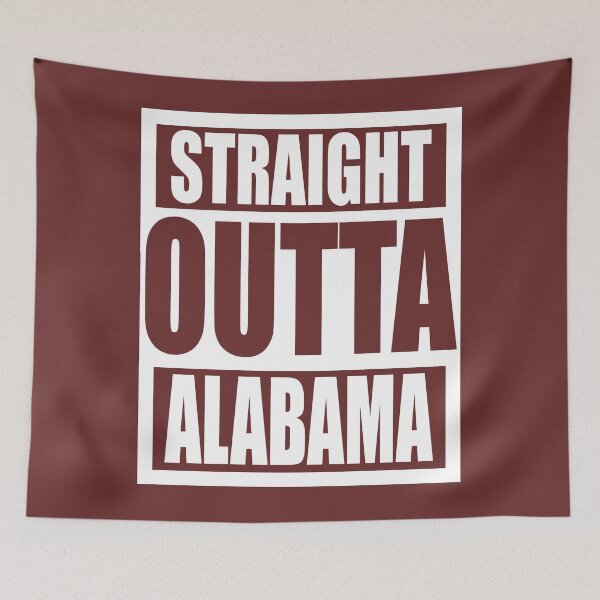 Item preview, Straight Outta Alabama TShirt designed and sold by Oles Bielienkyi.