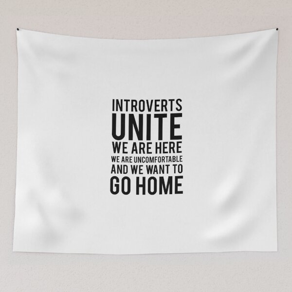 Item preview, Introverts unite designed and sold by bainermarket.