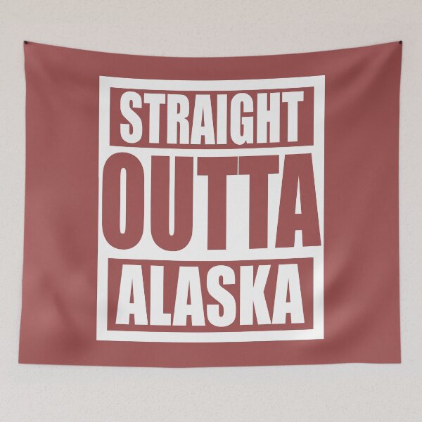 Item preview, Straight Outta Alaska TShirt designed and sold by Oles Bielienkyi.