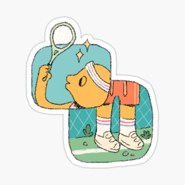 Item preview, Tennis duck designed and sold by peachy-doodle.