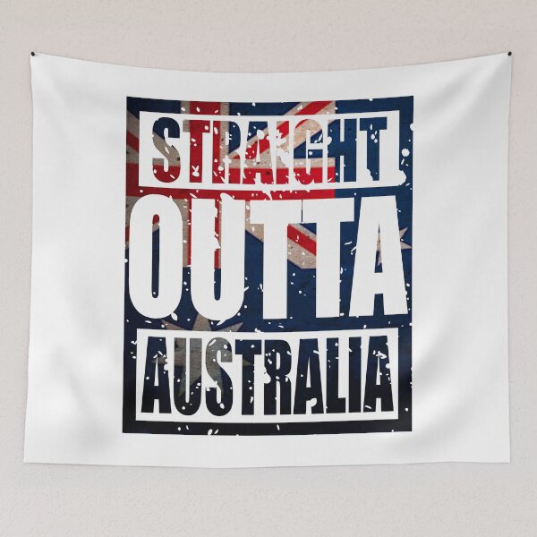 Item preview, Straight Outta Australia TShirt designed and sold by Oles Bielienkyi.