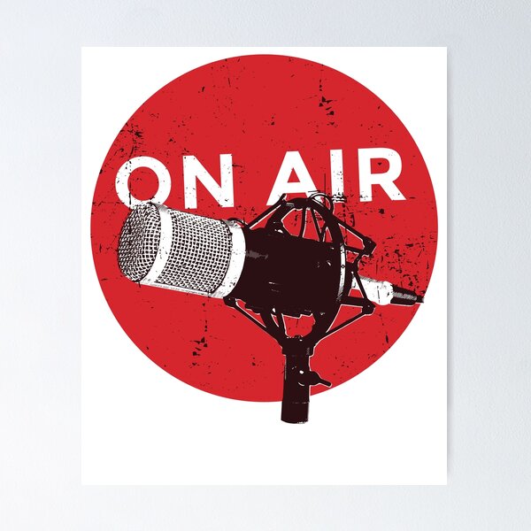 On-Air Acrylic Pin – The Radio Fam