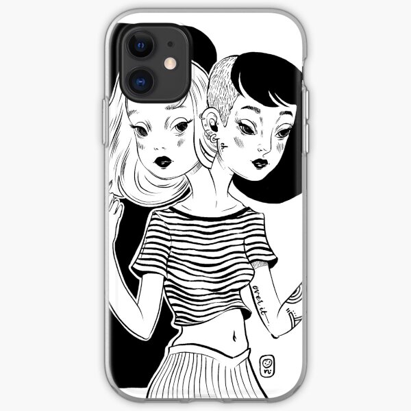 Double Heads iPhone Soft Case