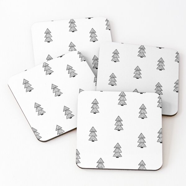 Item preview, Christmas Trees Pattern designed and sold by artworkbyrihen.