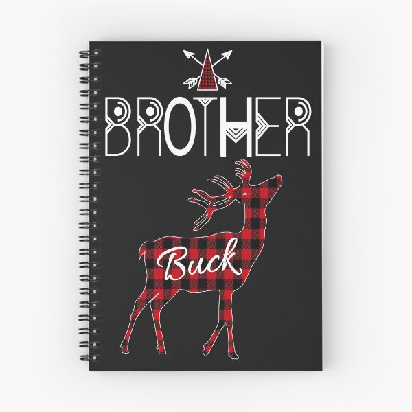 Item preview, Brother Buck Deer Buffalo Plaid Family Christmas Camping Holiday Gift designed and sold by Sapphire Star.