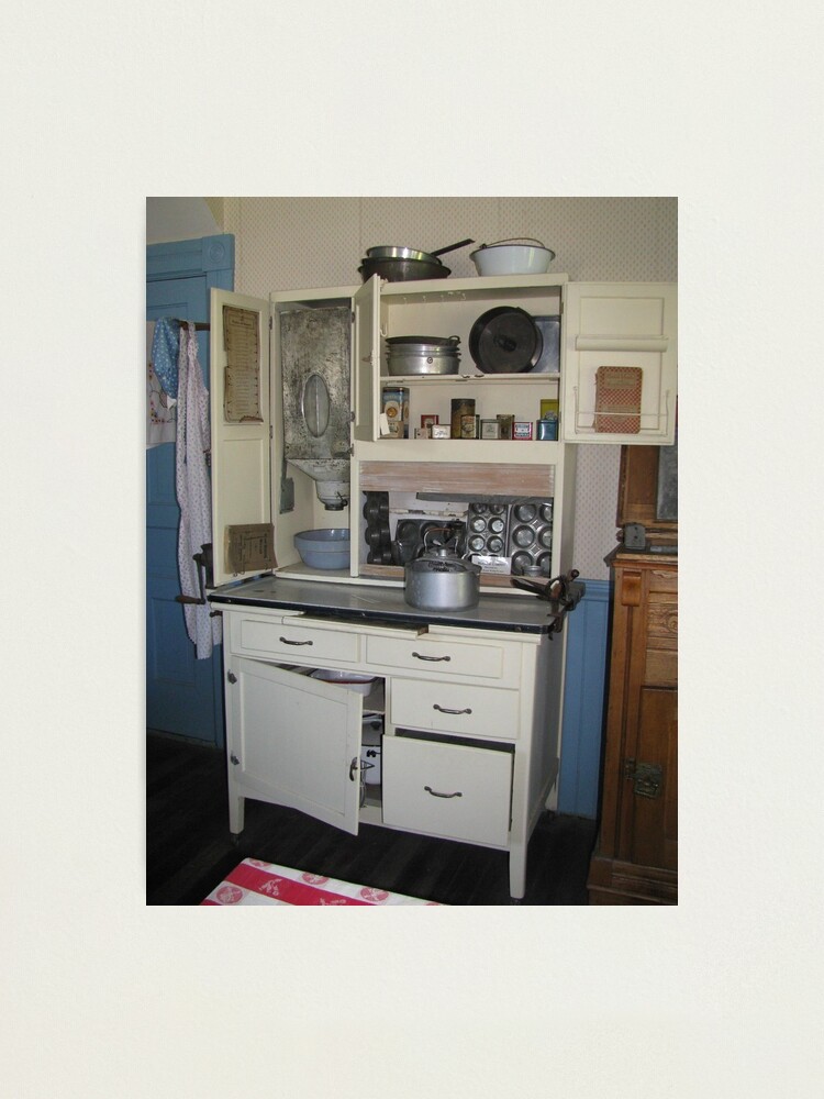 A Hoosier Cabinet Photographic Print By Susiejwp Redbubble