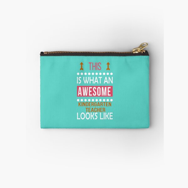 Item preview, Kindergarten Teacher Awesome Looks Funny Birthday Christmas  designed and sold by smily-tees.
