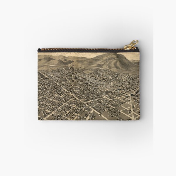 Item preview, Vintage Pictorial Map of Helena MT (1890) designed and sold by BravuraMedia.