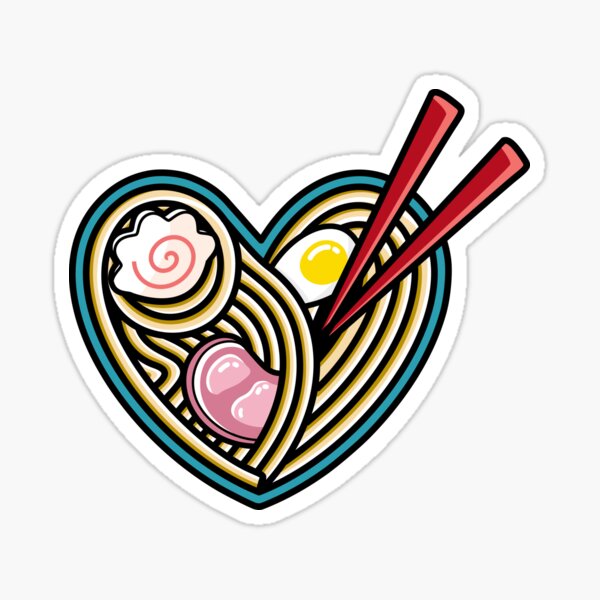 Love Ramen Sticker