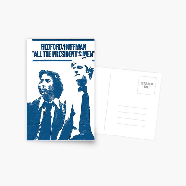 All The President's Men - Movie Custom Artwork Postcard