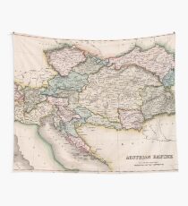 Vintage Map of Austria (1832) Wall Tapestry