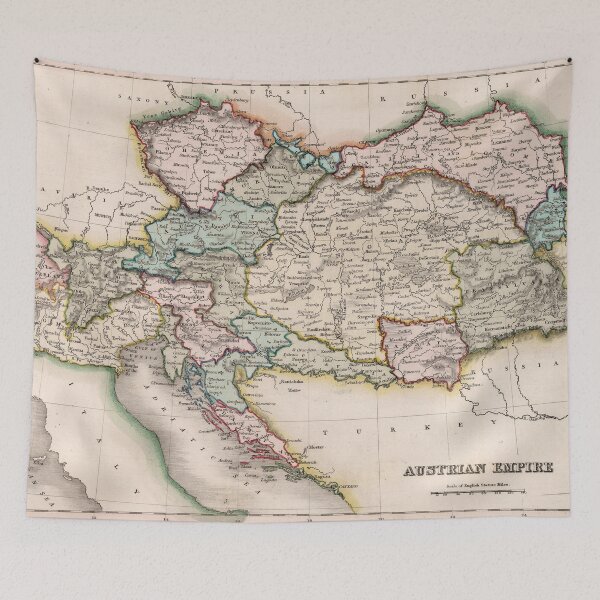 Item preview, Vintage Map of Austria (1832) designed and sold by BravuraMedia.