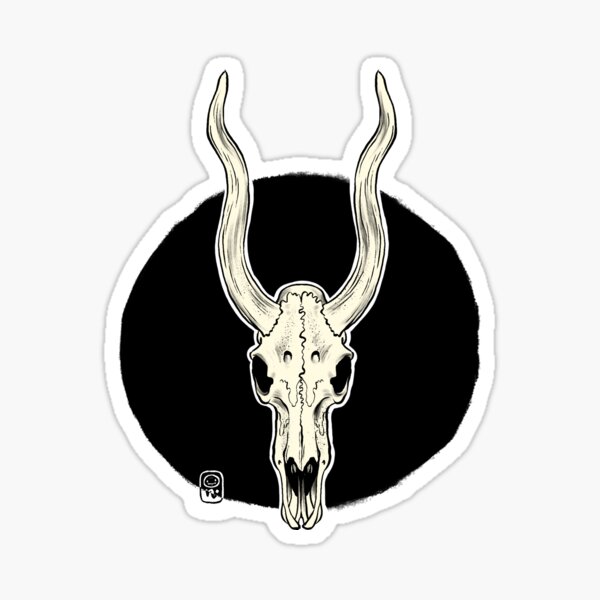 Animal Skull Sticker