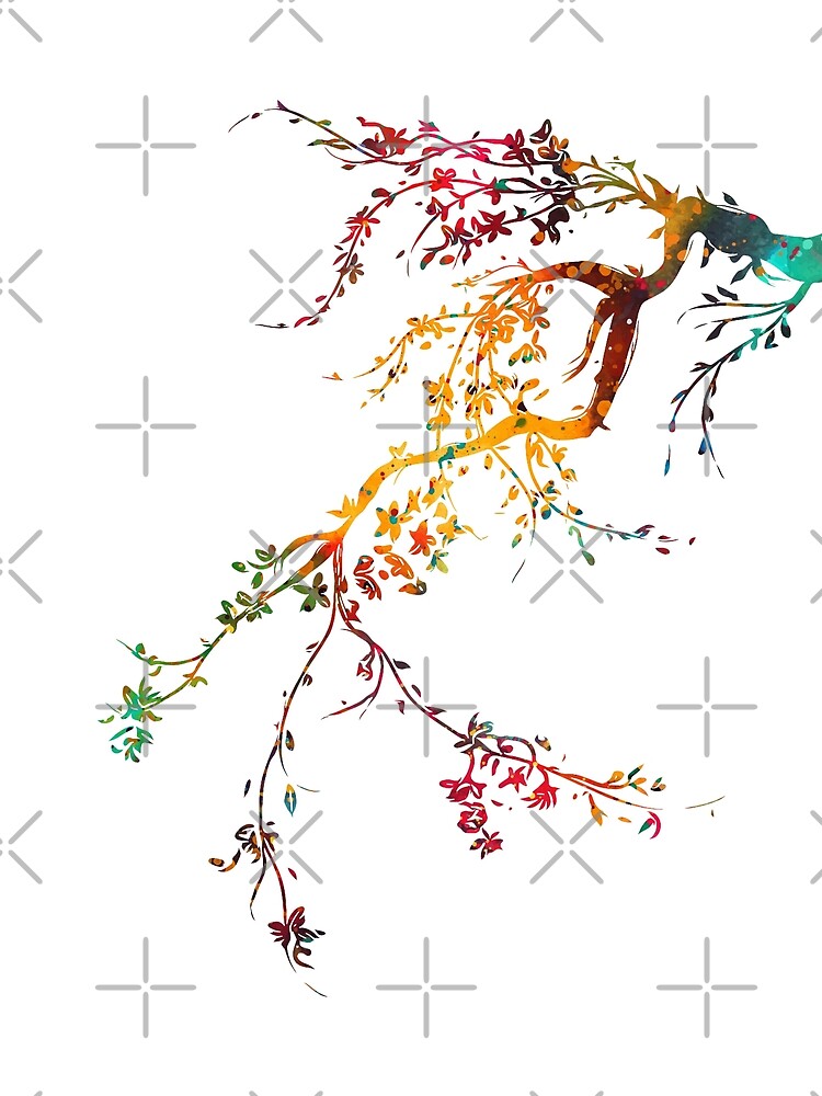 " Japanese Cherry Blossom Tree" Poster for Sale by erzebetth Redbubble