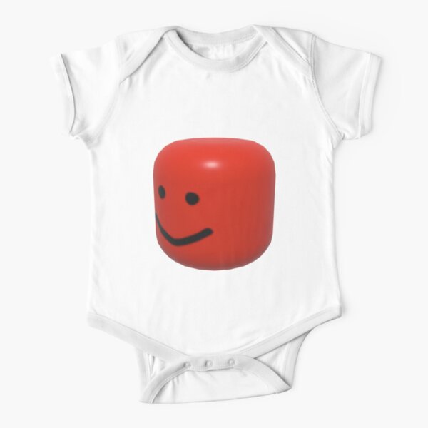 Roblox Hat Short Sleeve Baby One Piece Redbubble - roblox biggerhead hat