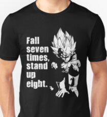 Fall Seven Times, Stand Up Eight Unisex T-Shirt