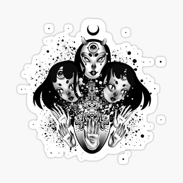 Demon Sticker