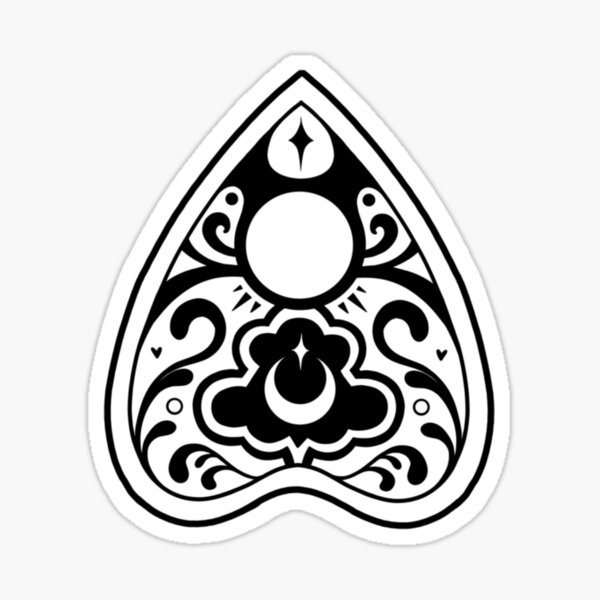Ouija Planchette Sticker