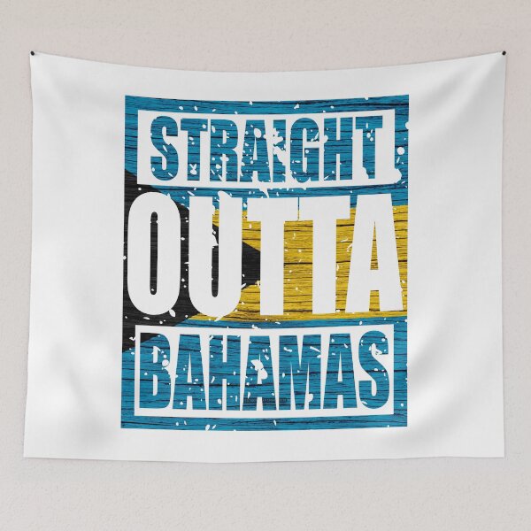 Item preview, Straight Outta Bahamas TShirt designed and sold by Oles Bielienkyi.