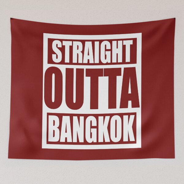 Item preview, Straight Outta Bangkok TShirt designed and sold by Oles Bielienkyi.