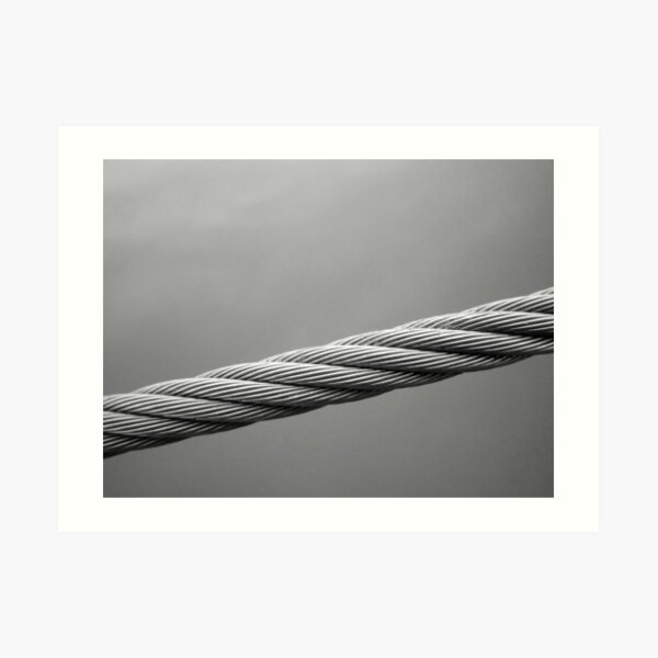 Floating Bridge 2 Art Print