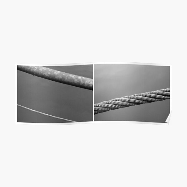 Floating Bridge (diptych 1/2) Poster