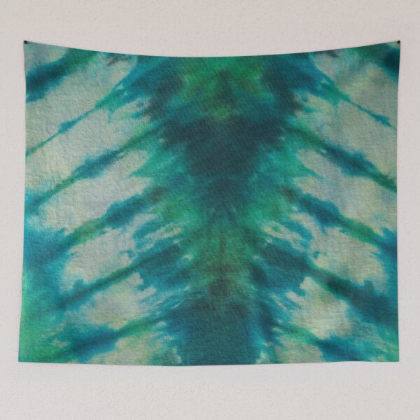 Item preview, Tie Dye Blue Green 9 designed and sold by MazeThreads.