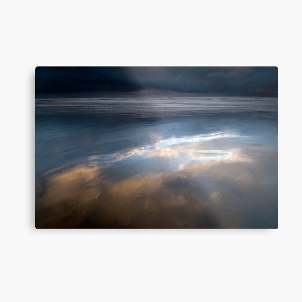 Storm Clouds Rising Metal Print