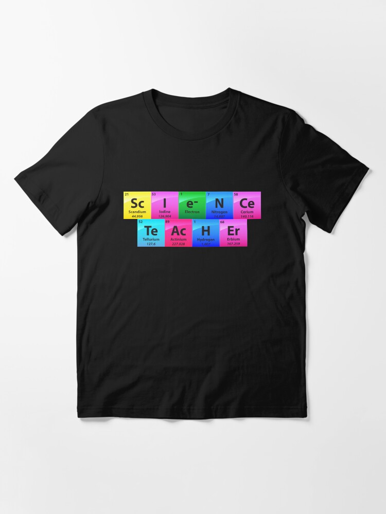 Alternative Ansicht von Science Teacher Periodic Table Of Elements - Chemistry Quotes Gift Essential T-Shirt