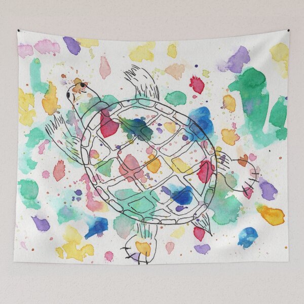Item preview, Splashing Turtle designed and sold by DoodlingNurse.