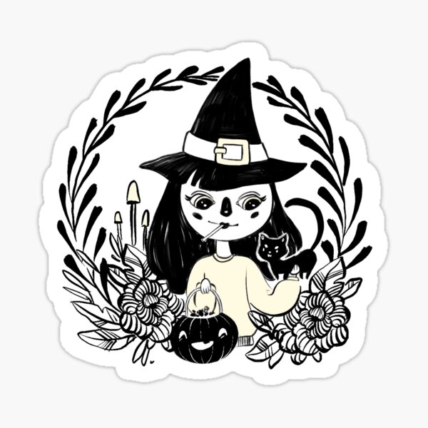 Trick or Treat Sticker