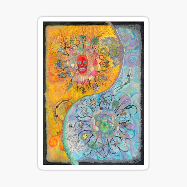 UNION, Suns and Moons Sticker