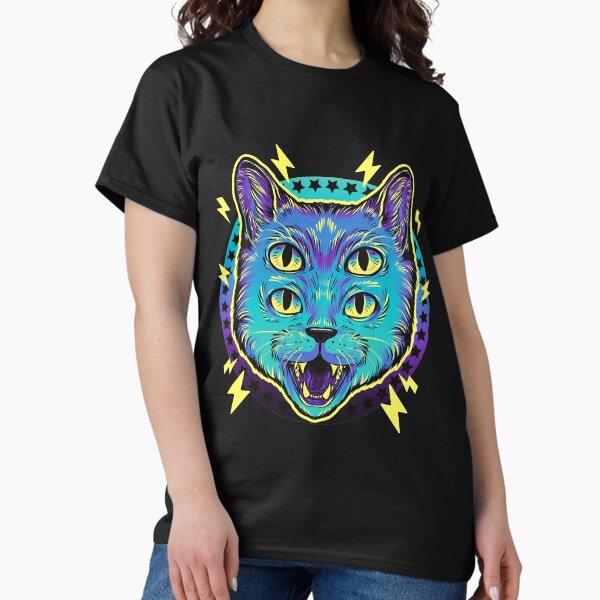 Vista previa del artículo con la obra «gato de 4 ojos», diseñado y vendido por Peregrine  Jazmin.
