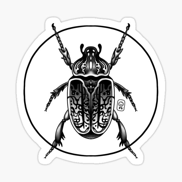 Beetle Sticker