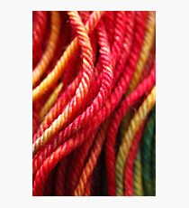 Colorful Yarn Photographic Print
