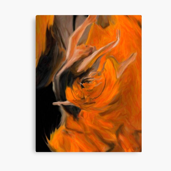 Beautiful Dancer Canvas Print