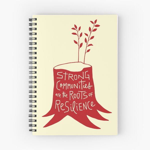 Item preview, Strong Communities Are the Roots of Resilience designed and sold by Micah Bazant.