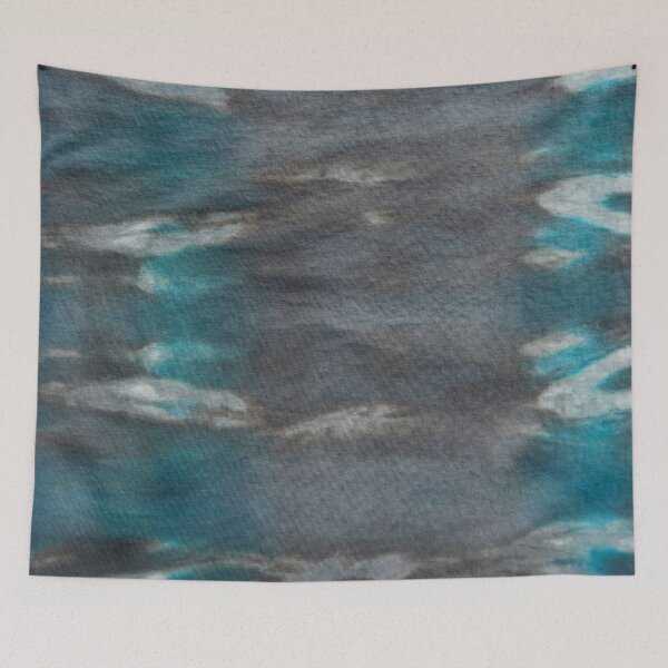 Item preview, Tie Dye Blue Green 12 designed and sold by MazeThreads.