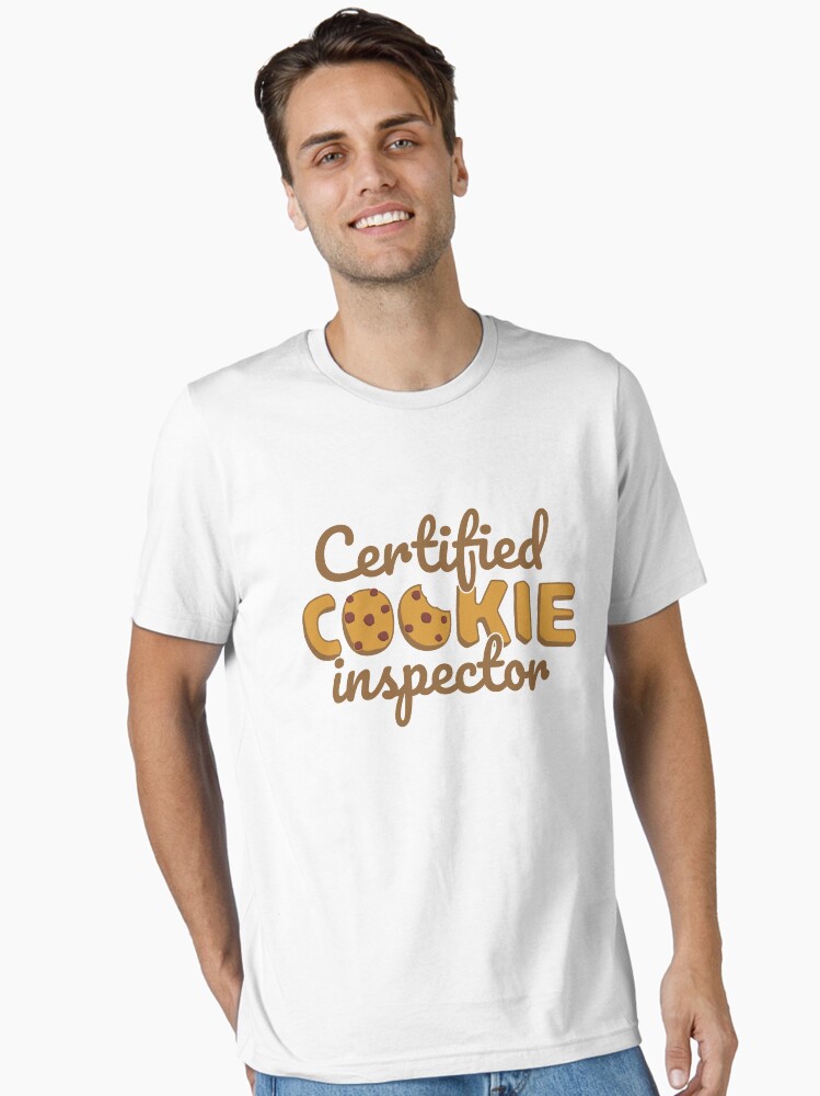 Thumbnail 1 von 7, Essential T-Shirt, Certified Cookie Inspector - Funny Baking Quotes Gift designt und verkauft von yeoys.