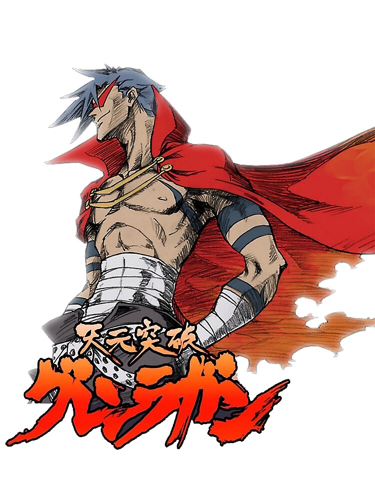 20. Kamina - Gurren Lagann #art #digitalart #anime #Kamina #gurrenla